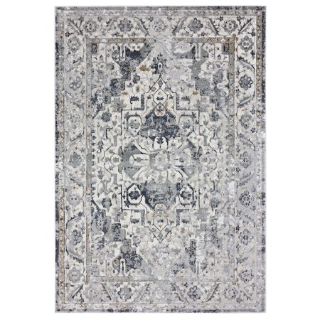 Manmade Veronica Adelaide Wheat Accent Rectangle Rug 1 ft. 11 in. x 3 ft. MA3089860